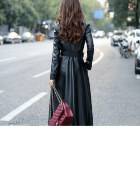NOORA New Stylish LAMBSKIN Soft Leather Women Black Genuine - Noora International