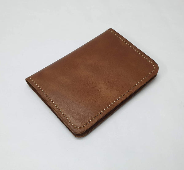 NOORA personalized wallet for men's Brown Wallet, Leather Passport Holder, Passport Wallet, Wanderlust Gift For men's -SK13 - Noora International