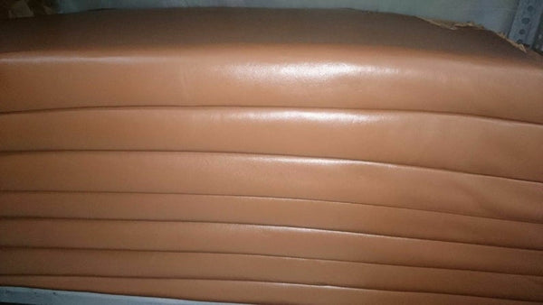 NOORA Vegetable tanned leather hide ,Lambskin soft leather Hides - Natural Tan, 5 SqFt WA61 - Noora International