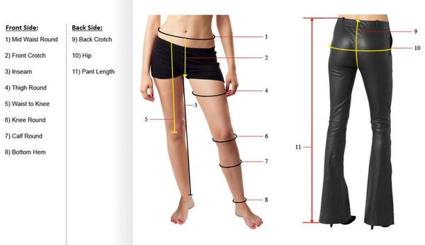 NOORA Womens & Girls Black HOT Lady Short Pant, Ladies Original Lambskin Leather Shorts Pant With Snap Bottons Zipper Shorts SB385 - Noora International
