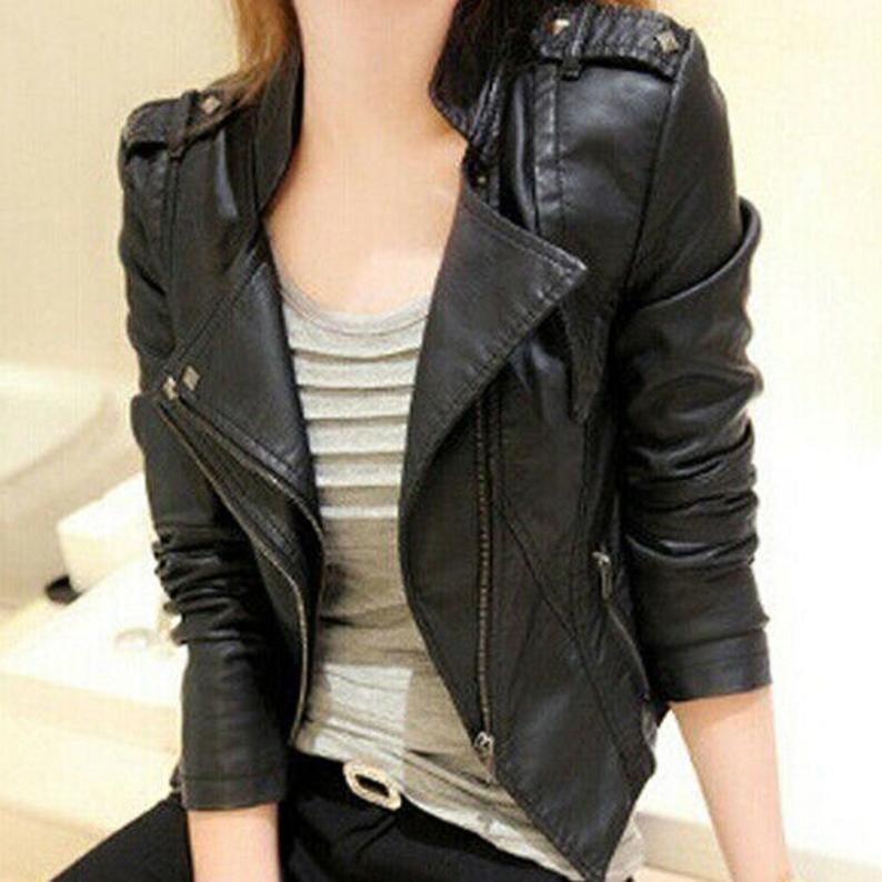 Women's Black Leather Jacket | Leather Jacket | Noora International