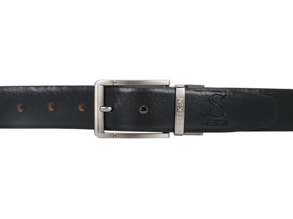 Stylish Men's Black Leather Belt - Noora International
