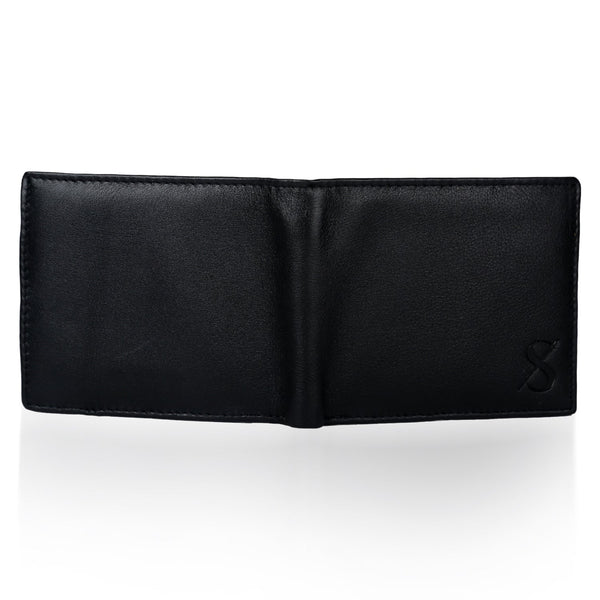 Stylish Men's Black Leather Wallet - Noora International