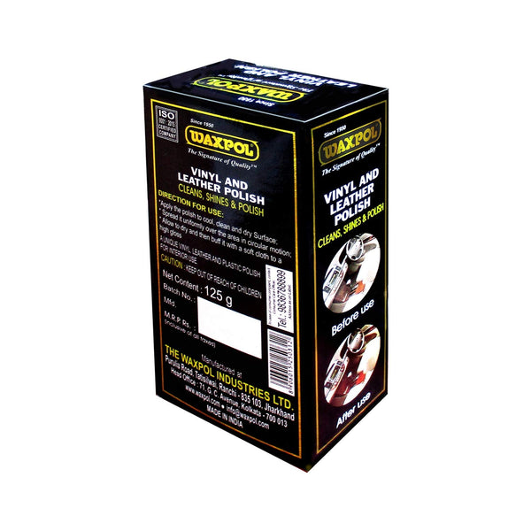 Waxpol Vinyl & Leather Polish (125 g) : SK786 - Noora International