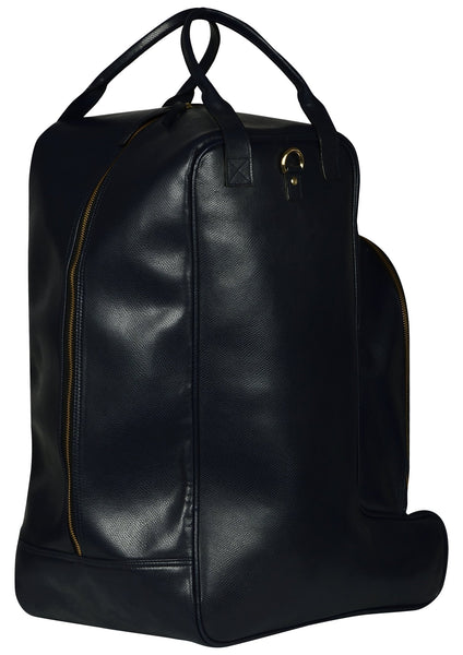 Women's black bucket leather bag - Noora International