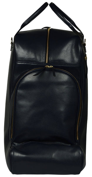Women's black bucket leather bag - Noora International