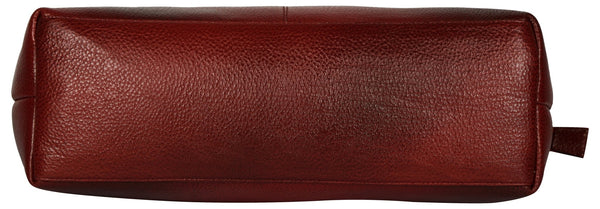 Women's burgundy colour hand bag - Noora International